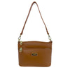 Mel&Co Faux Leather Shoulder Sling Bag Tan