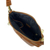 Mel&Co Faux Leather Shoulder Sling Bag Tan