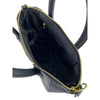 Mel&Co Saffiano Leatherette Satchel Bag Black