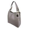Mel&Co Triple Compartment Double Handle Light Grey