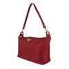 Mel&Co Basic Nylon Shoulder Sling Bag Dark Red