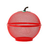 Kukeri Apple-Shaped Netting Food Cover / Fruit Basket - Red