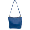 Mel&Co Flip Lock Shoulder Bag Blue