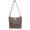 Mel&Co Flip Lock Shoulder Bag Taupe