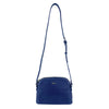 Mel&Co Embossed Faux Leather Dome Sling Bag Navy