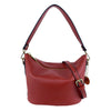 Mel&Co Soft Basic Shoulder Sling Bag Rust
