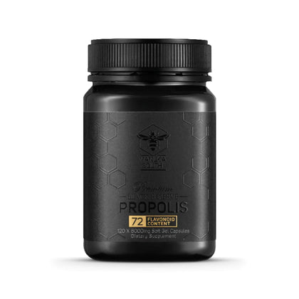 [BUNDLE OF 2] Manuka South Black Reserve Propolis 6000 mg EQV - 120 Softgel Capsules