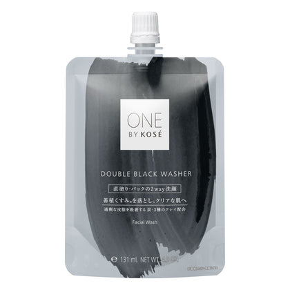 KOSE ONE BY Double Black Washer 140g
