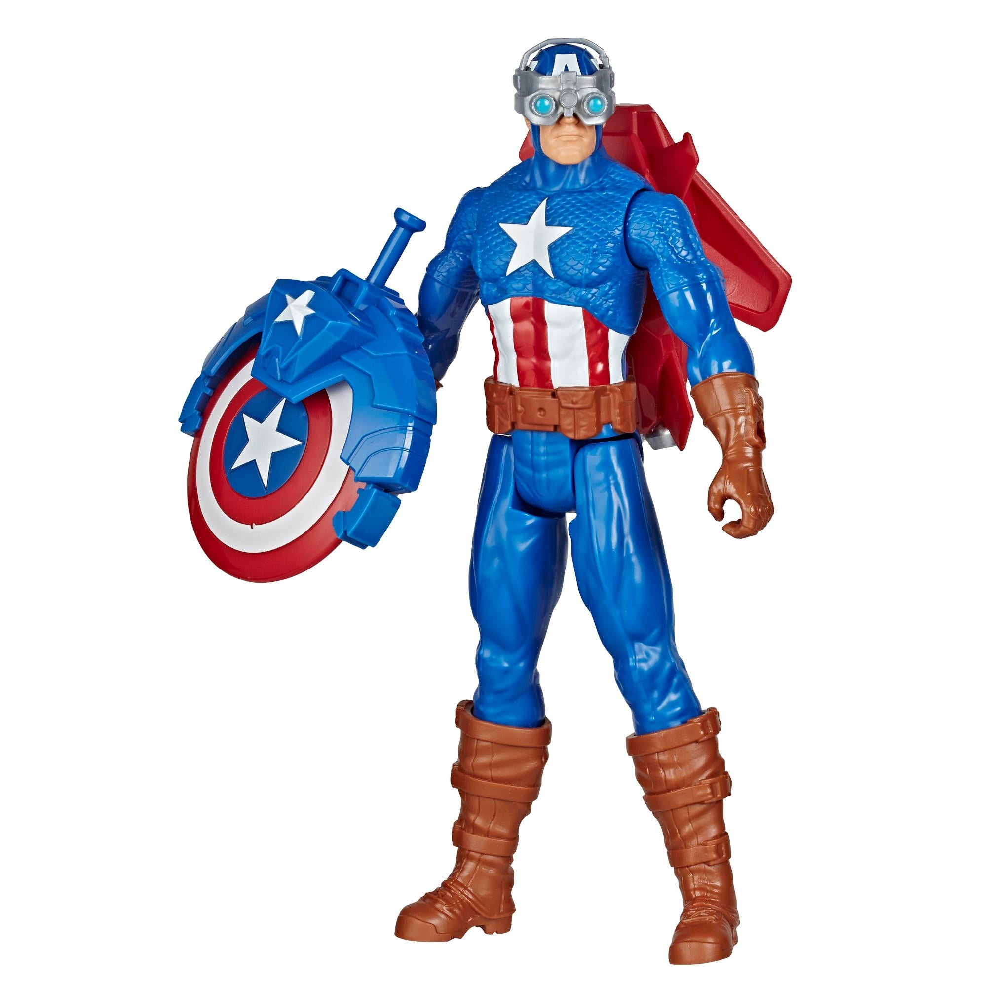 Figurine Avengers Captain America 24 cm 3 Accessoires Super Heros