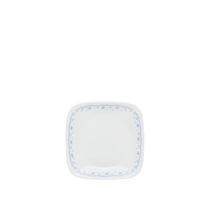 Corelle Square Round Bread & Butter Plate - Morning Blue (2206-MB)
