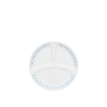 Corelle 21cm Divided Dish - Morning Blue (385-MB)