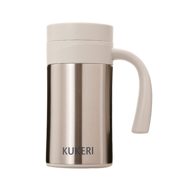 Kukeri 520ml Double Wall Vacuum Insulated Premium Mug - Silver