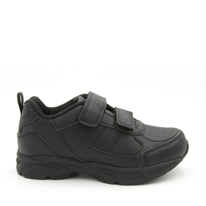 NECKERMANN Velcro Strap School Shoes - Black