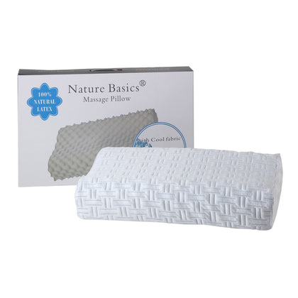 Nature Basic Massage Latex Cooling Pillow
