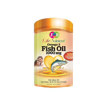 JR Life Sciences Omega 3 Fish Oil 1000mg 365SG