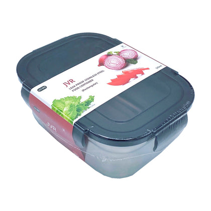 JVR Stainless Steel Food Container with Lid (510ml)