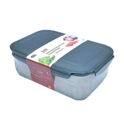 JVR Stainless Steel Food Container with Lid (2850ml)