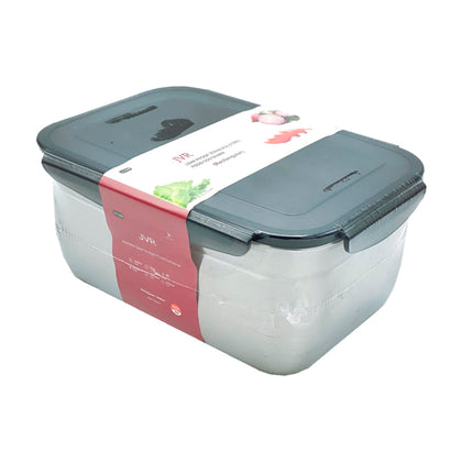 JVR Stainless Steel Food Container with Lid (3650ml)