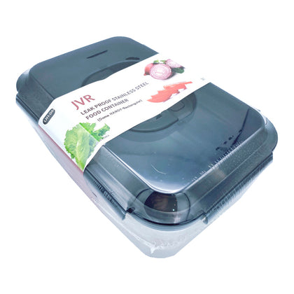 JVR Stainless Steel Food Container with Lid (1310ml)
