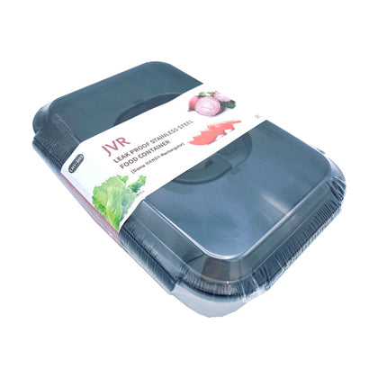 JVR Stainless Steel Food Container with Lid (2000ml)