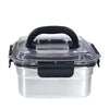 JVR Stainless Steel Square Food Container With Lid 1600ml (LTGP05)