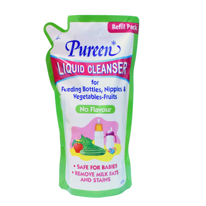 Pureen Liquid Cleanser Refill Pouch Refill No Flavour 600ml