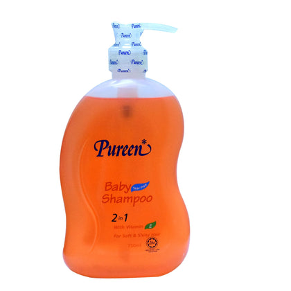 Pureen Baby Shampoo 2 In 1 750ml