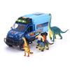 DICKIE Dino World Lab, Try Me (Includes 3 Dinosaurs and a Bendable Figure) (QDKT080869)