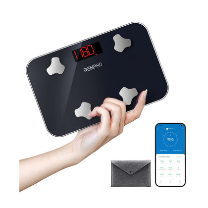 Renpho smart Apple Health BMI scales start from $18 with holiday shipping  (Up to 30% off)
