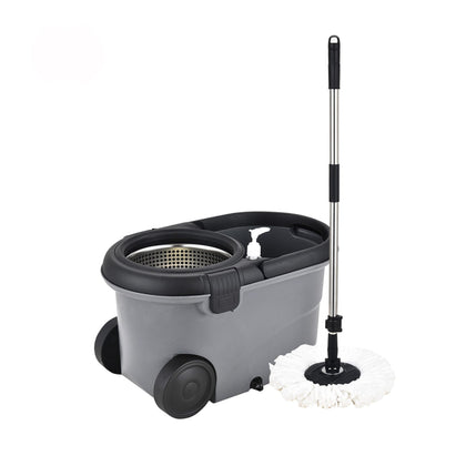 Rene Ollie Revolutionary Microfibre Spin Mop Set (E70500) (FREE 2 Replacement Mop Heads)