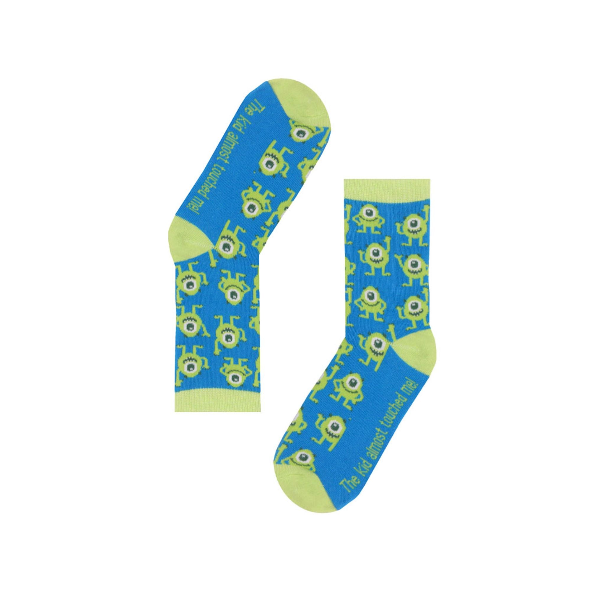 RAD RUSSEL Mikey Kids Socks - Ages 2 to 7 - Blue