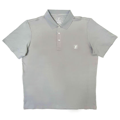 SODA Active Men's Quick Dry Polo Shirt - Light Grey