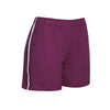 LASELLE High-Rise French Terry Shorts - Purple