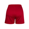 LASELLE High-Rise French Terry Shorts - Red