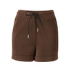 Tune up Draw String Shorts - Brown