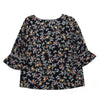 Enro Embroidery Blouse - Printed (SCO-7905-62BL)