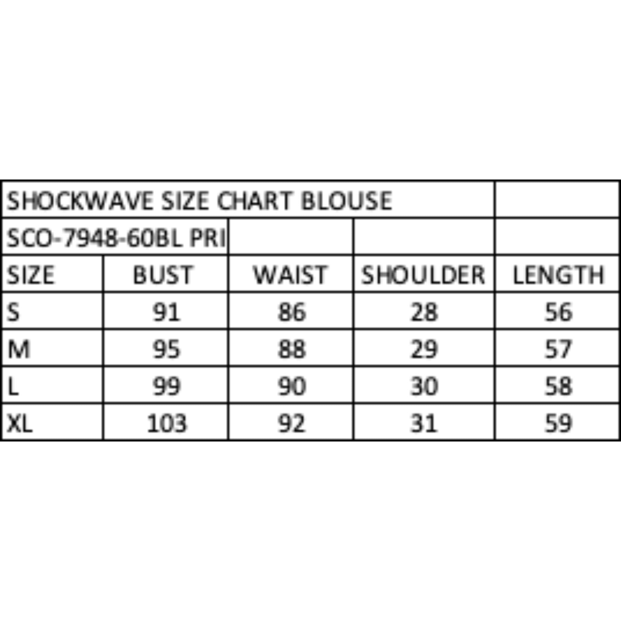 Shockwave Linen Floral Blouse - Printed