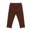 Enro Elastic Waistband Pull-On Cropped Pants - Brown (SCY16293A-546CP-BRO)