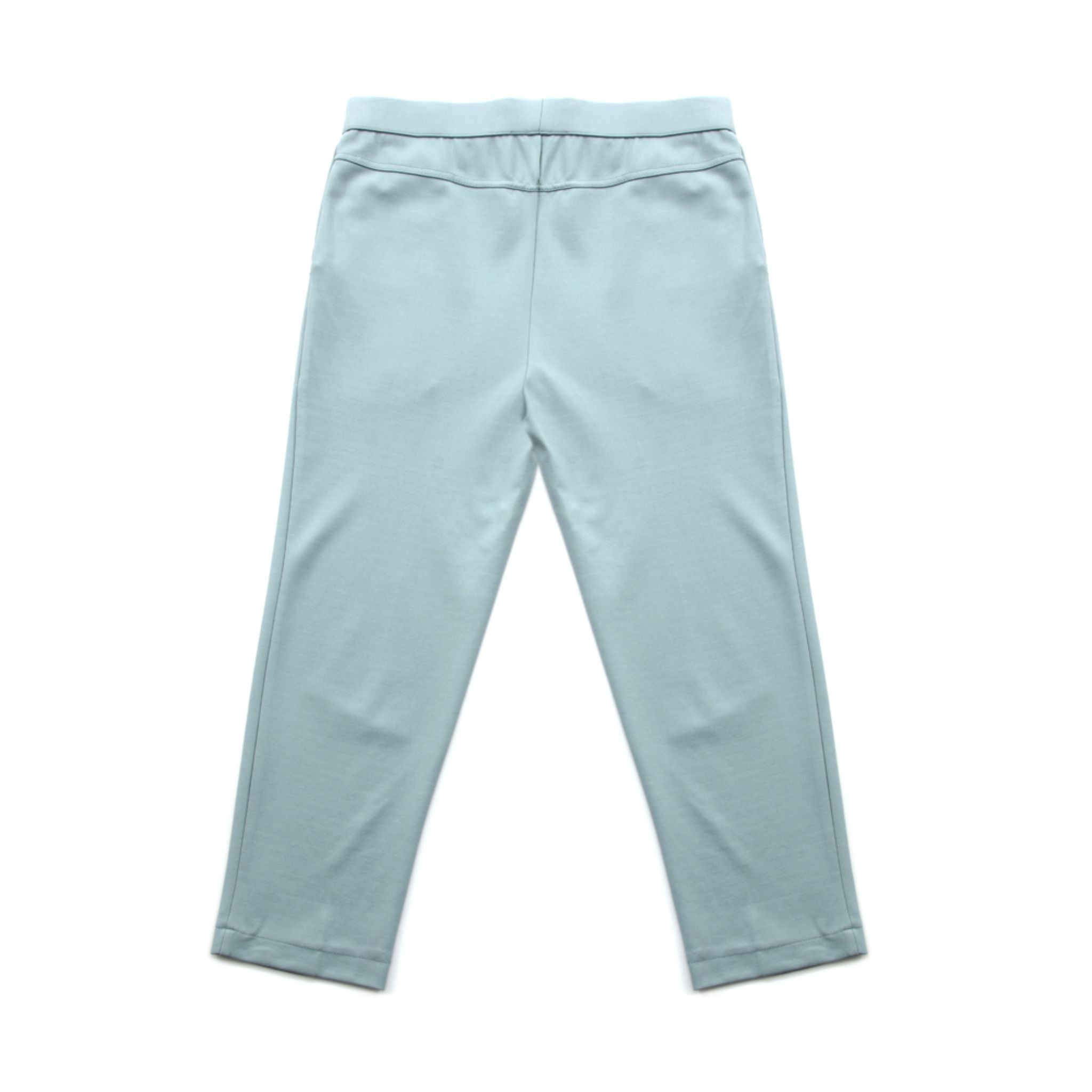 Enro Elastic Waistband Pull-On Cropped Pants - Light Blue (SCY16293A-546CP-LBL)
