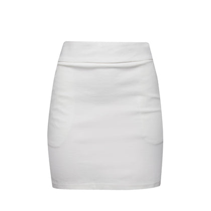 Tune Up Short Skirt - White