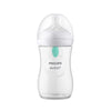 Philips Avent Natural Response Baby Bottle with air Free Vent 9oz/260ml 1m+ (1 Bottle - Flow 3 Nipple) (SCY673-01)