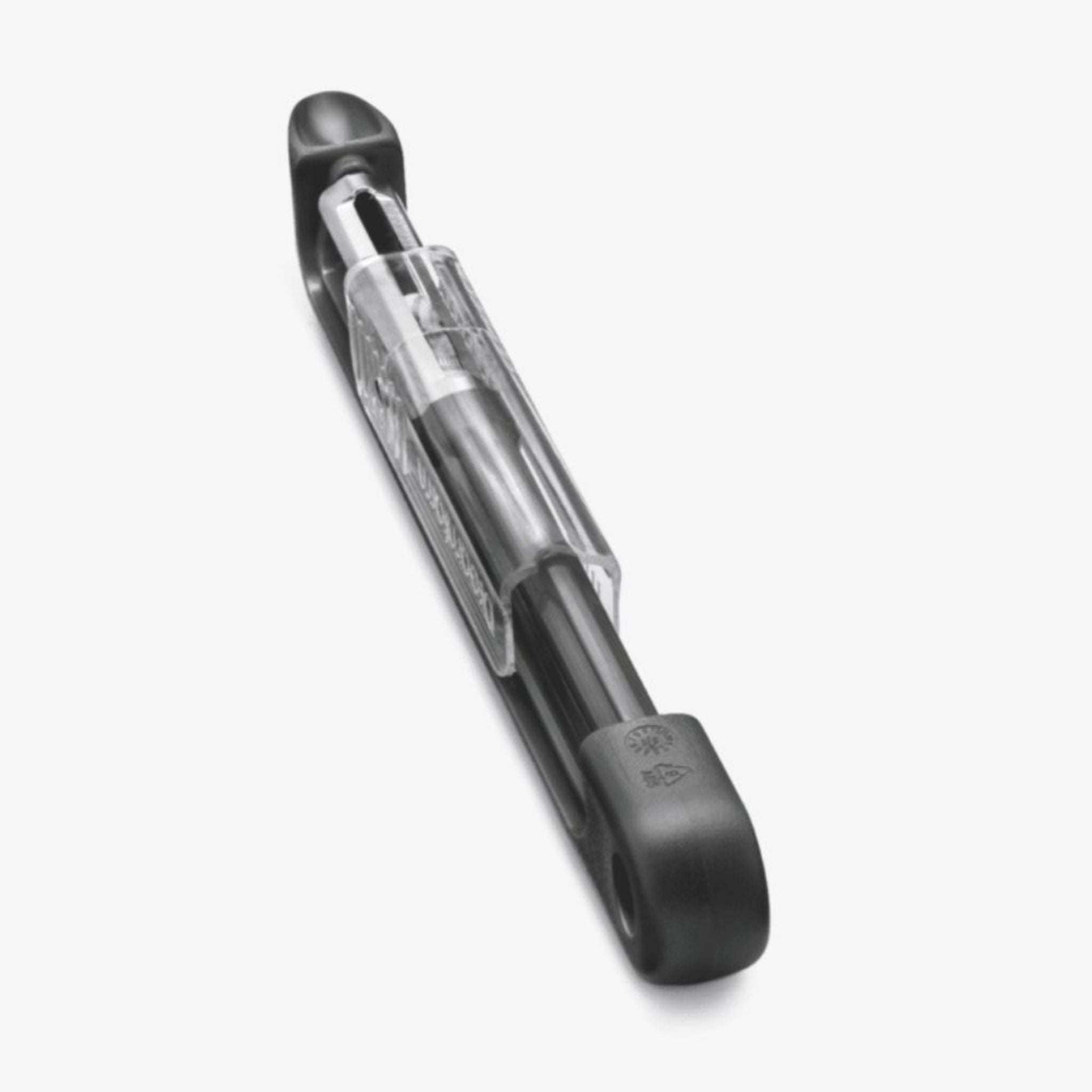 DreamFarm Stainless Steel Nylon Peeler With Sharpener Black (SH-DFSH4410-BK)