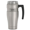 THERMOS 0.47L Stainless Steel Mug With Handle - Matte Stainless Steel (SK-1000MS)