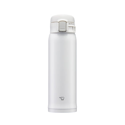 Zojirushi 0.6L Stainless Steel Vacuum Bottle - White (SM-SR60E-White)