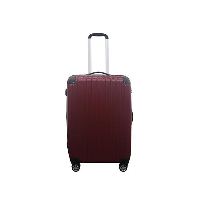 Slazenger SZ 2536T 25 Double Wheel Expandable Hardcase Luggage Maro OG Singapore