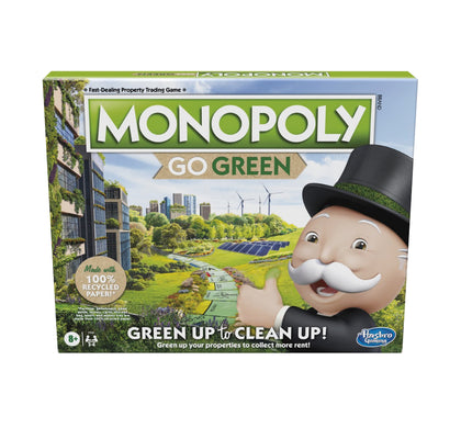 Hasbro Monopoly Go Green Edition