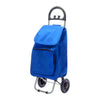 Smart Living Shopping Trolley with Insulated Compartment - Blue