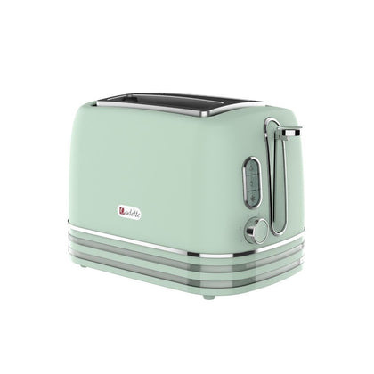 Odette Rivera Series Wide Slot 2-Slice Bread Toaster - Light Green (T3207BE)