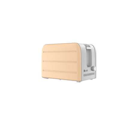 Odette Deauville 2-slice wide slot toaster - Pastel Orange (T386)