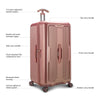 Traveller's Choice 30" Ultimax II Large Trunk (Pink) + Free Luggage Cover